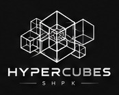 HYPERCUBES SHPK monochrome logo